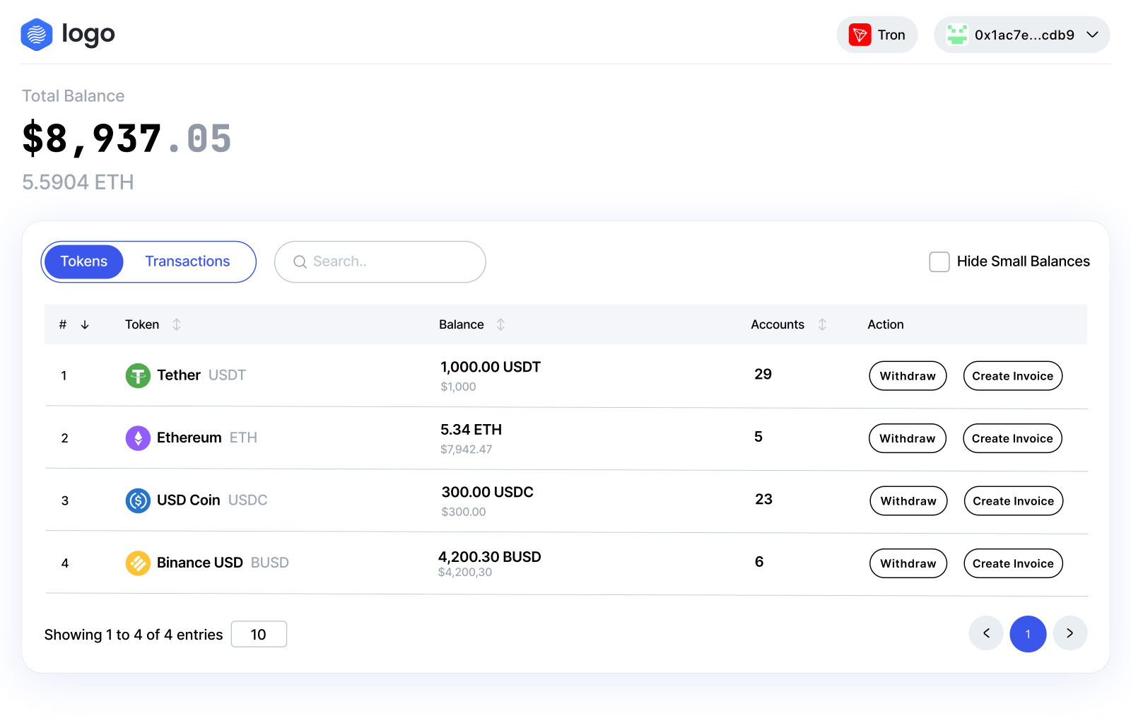 Web Wallet